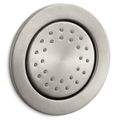 Product Image of WaterTile Round 27-nozzle 1-Function Body Spray, 2.0 GPM (Vibrant Brushed Nickel)