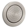 Product Image of WaterTile Round 54-nozzle 1-Function Body Spray, 2.0 GPM (Vibrant Brushed Nickel)