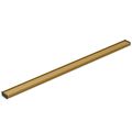 Product Image of 2-1/2" X 48" Linear Drain Grate w/ Tile-in Panel (Vibrant Brushed Moderne Brass), K-80648-2MB