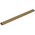 Product Image of 2-1/2" X 36" Linear Drain Grate w/ Lattice Pattern (Vibrant Brushed Moderne Brass), K-80653-2MB
