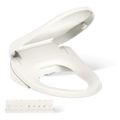 Product Image of PureWash E820 Elongated Bidet Toilet Seat w/ Remote Control (Biscuit)