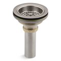 Product Image of Duostrainer Sink Drain And Strainer w/ Tailpiece (Vibrant Stainless), K-8801-VS