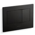 Product Image of Bevel Flush Actuator Plate For 2"x4" In-wall Tank And Carrier System (Black), K-8857-7