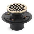 Product Image of Clearflo Round Design Tile-in Shower Drain (Vibrant French Gold), K-9135-AF