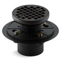 Product Image of Clearflo Round Design Tile-in Shower Drain (Matte Black), K-9135-BL