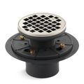Product Image of Clearflo Round Design Tile-in Shower Drain (Vibrant Polished Nickel)