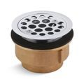 Product Image of Service Sink Strainer Tapped For 2" Npt (Polished Chrome)