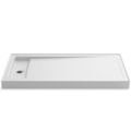 Product Image of Bellwether 60" X 32" Alcove Shower Base, Left Drain (White), K-9163-0