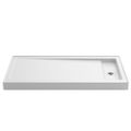 Product Image of Bellwether 60" X 32" Alcove Shower Base, Right Drain (White), K-9164-0