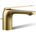 Product Image of Avid Single-handle Bathroom Sink Faucet, 1.2 GPM (Vibrant Brushed Moderne Brass), K-97345-4-2MB