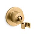 Product Image of Stillness Adjustable Wall Mount Holder (Vibrant Brushed Moderne Brass), K-975-2MB