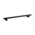 Product Image of Choreograph 24" Shower Barre (Matte Black), K-97625-BL