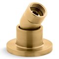 Product Image of Stillness Deck Mounted Handshower Holder w/ Hoses (Vibrant Brushed Moderne Brass)