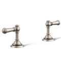 Product Image of Artifacts Lever Bathroom Sink Faucet Handles (Vibrant Brushed Nickel), K-98068-4-BN