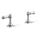 Product Image of Artifacts Lever Bathroom Sink Faucet Handles (Polished Chrome)