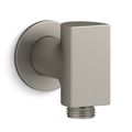 Product Image of Exhale Wall Mount Supply Elbow (Vibrant Brushed Nickel), K-98352-BN