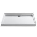 Product Image of Groove 48" X 36" Alcove Shower Base, Rear Center Drain (White), K-9925-0