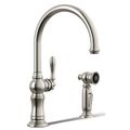 Product Image of Artifacts Single-handle Kitchen Faucet w/ 2-Function Sprayhead (Vibrant Polished Nickel), K-99262-SN