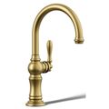 Product Image of Artifacts Single-handle Kitchen Faucet (Vibrant Brushed Moderne Brass), K-99264-2MB