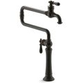 Product Image of Artifacts Deck Mount Pot Filler (Oil-Rubbed Bronze), K-99271-2BZ