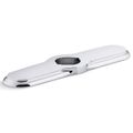 Product Image of 3-hole Kitchen Faucet Escutcheon (Polished Chrome)