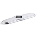 Product Image of 3-hole Kitchen Faucet Escutcheon (Vibrant Polished Nickel)