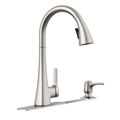 Product Image of Maxon Pull-Down Kitchen Faucet With Soap/Lotion Dispenser (Vibrant Steel)