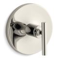 Product Image of Purist Mastershower Temperature Control Valve Trim w/ Lever Handle (Vibrant Polished Nickel)