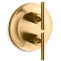 Product Image of Purist Mastershower Temperature And Volume Control Valve Trim (Vibrant Brushed Moderne Brass)