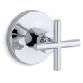 Product Image of Purist Mastershower Volume Control Valve Trim w/ Cross Handle (Polished Chrome)