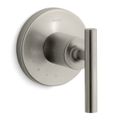 Product Image of Purist Mastershower Volume Control Valve Trim w/ Lever Handle (Vibrant Brushed Nickel)