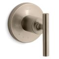 Product Image of Purist Mastershower Volume Control Valve Trim w/ Lever Handle (Vibrant Brushed Bronze)