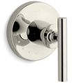 Product Image of Purist Mastershower Volume Control Valve Trim w/ Lever Handle (Vibrant Polished Nickel)
