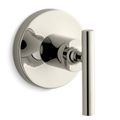 Product Image of Purist Mastershower Transfer Valve Trim w/ Lever Handle (Vibrant Polished Nickel)