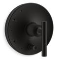 Product Image of Purist Rite-temp Valve Trim w/ Push-button Diverter And Lever Handle (Matte Black)