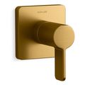 Product Image of Parallel Transfer Valve Trim (Vibrant Brushed Moderne Brass)