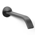 Product Image of Wall Mount Bathroom Sink Faucet Spout Only w/ Ribbon Design, 1.2 GPM (Matte Black)