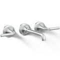 Product Image of Tone Wall Mount Bathroom Faucet, 1.2 GPM (Polished Chrome)