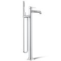 Product Image of Occasion Floor Mount Bath Filler Trim w/ Handshower (Polished Chrome)