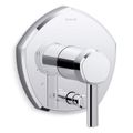 Product Image of Occasion Rite-temp Valve Trim w/ Push-button Diverter And Lever Handle (Polished Chrome)