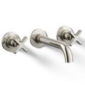 Product Image of Castia Wall Mount Bathroom Faucet, 1.2 GPM (Vibrant Polished Nickel), K-T35909-3-SN