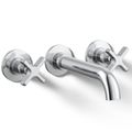 Product Image of Castia Wall Mount Bath Faucet Trim (Polished Chrome)