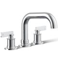 Product Image of Castia Deck Mounted Bath Faucet Trim (Polished Chrome)