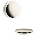Product Image of PureFlo Rotary-turn Bath Drain Trim (Vibrant Polished Nickel), K-T37392-SN
