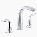 Product Image of Refinia Deck-Mount Bath Faucet Trim (Polished Chrome), K-T5323-4-CP
