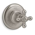 Product Image of Artifacts Mastershower Volume Control Valve Trim w/ Cross Handle (Vibrant Brushed Nickel)
