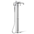 Product Image of Artifacts Floor Mount Bath Filler Trim w/ Handshower (Polished Chrome)