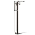 Product Image of Composed Floor Mount Bath Filler Trim w/ Handshower (Vibrant Titanium)