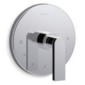 Product Image of Composed Mastershower Temperature Control Valve Trim w/ Lever Handle (Polished Chrome)