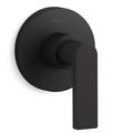 Product Image of Composed Mastershower Volume Control Valve Trim w/ Lever Handle (Matte Black)